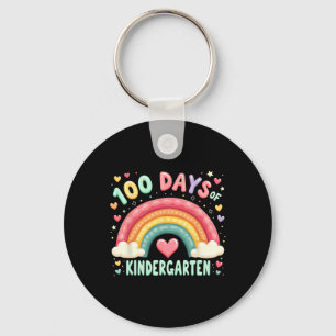 Magischer Regenbogen 100 Tage Kindergartenlehrer Schlüsselanhänger