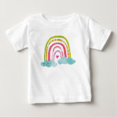 Magischer Regenbogen Baby T-shirt (Vorderseite)