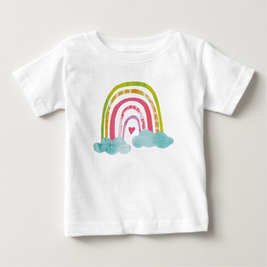 Magischer Regenbogen Baby T-shirt (Vorderseite)