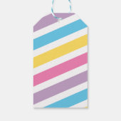 Magischer Regenbogen Einhorn Geburtstag Geschenkanhänger (Rückseite)