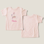 Magischer Regenbogen Einhorn Geburtstag Personalis (Design Vorderseite & Rückseite)