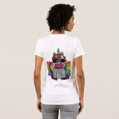 Magischer Regenbogen Einhorn Glitzer Whimsical Geb T-Shirt (Schwarz voll)