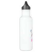 Magischer Regenbogen Einhorn Personalisiert Edelstahlflasche (Links)