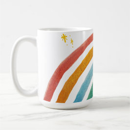 Magischer Regenbogen Kaffeetasse