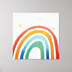 Magischer Regenbogen Leinwanddruck
