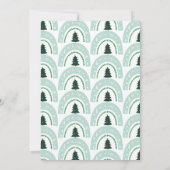 Magischer Regenbogen modern niedlich 3 Foto Weihna (Rückseite)