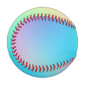 Magischer Regenbogen Ombre Baseball (Vorderseite Links)