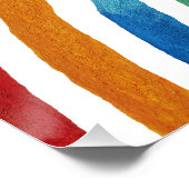 Magischer Regenbogen Poster (Ecke)