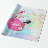Magischer Regenbogenbruch, Baby Mermaids Geschenkpapier (Ungerollt)