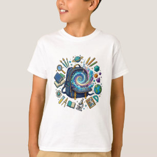Magischer Rucksack-Galaxie-Portal - Zurück zur Sch T-Shirt