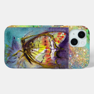 MAGISCHER SCHMETTERLING IN BLAU GOLD FUNKEN Case-Mate iPhone HÜLLE