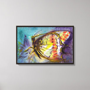 MAGISCHER SCHMETTERLING LEINWANDDRUCK