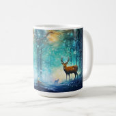 Magischer Schnee Wald Art-82109 Kaffeetasse (VorderseiteRechts)