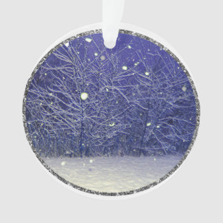 Magischer Schneeabend Ornament