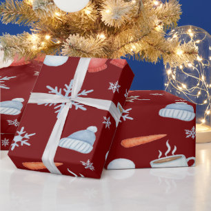 Magischer Schneemann Frozen Geschenkpapier