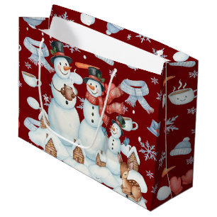 Magischer Schneemann Frozen Große Geschenktüte