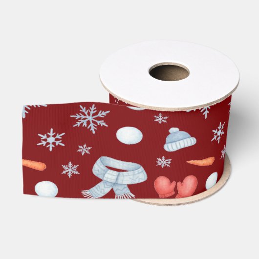 Magischer Schneemann Frozen Ripsband (Spule)
