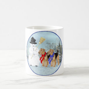 Magischer Schneemann Kaffeetasse