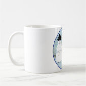 Magischer Schneemann Kaffeetasse (Links)