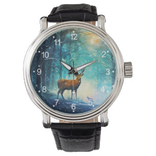 Magischer Schneewald Art-82109 Armbanduhr