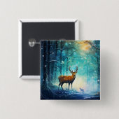 Magischer Schneewald Art-82109 Button (Vorne & Hinten)