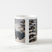 Magischer Schwarzbär Kaffeetasse (Mittel)