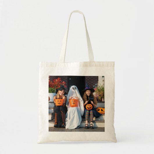 Magischer schwarzer Katzen-Halloween-Tasche – Tragetasche (Vorne)