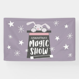 Magischer Show-Geburtstags-Party-Magier Banner