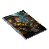 Magischer Shroom Forest Notizblock (Rechte Seite)