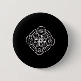 Magischer Sigil (Siegel)-Aufkleber18 Button