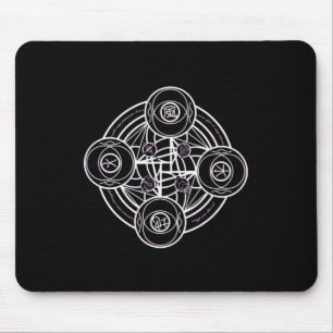 Magischer Sigil (Siegel)-Aufkleber18 Mousepad