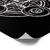 Magischer Sigil (Siegel)-Aufkleber18 Poster (Ecke)