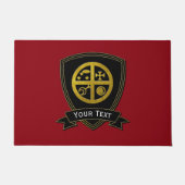 Magischer Sigil Symbol-Zuhause-Schutz Fußmatte (Vorderseite)