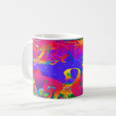 Magischer Sommergarten Kaffeetasse (Vorderseite Links)