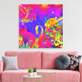 Magischer Sommergarten Leinwanddruck (Insitu (Wohnzimmer))