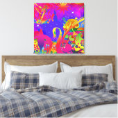 Magischer Sommergarten Leinwanddruck (Insitu (Schlafzimmer))