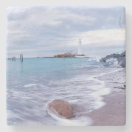 Magischer Sonnenuntergang Steinuntersetzer