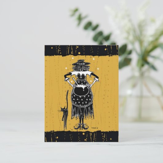 Magischer Soup Maker Postkarte (Stehend Vorderseite)