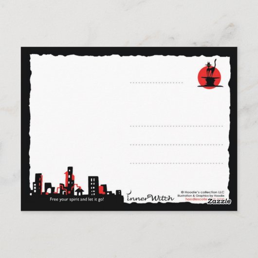 Magischer Soup Maker Postkarte (Rückseite)