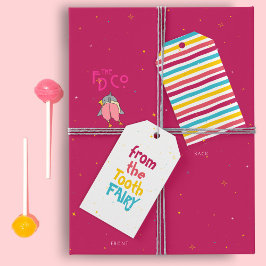 Magischer Spaß Niedlich "von der Zahnseide" Geschenkanhänger