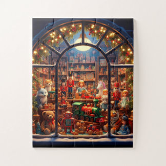Magischer Spielzeugladen zu Weihnachten Puzzle