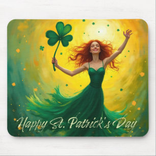 Magischer St. Patrick's Day Mousepad