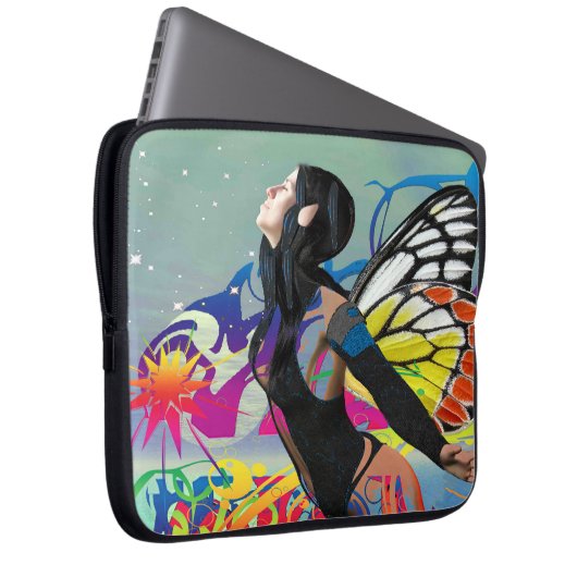 Magischer Star Laptopschutzhülle (Vorne Rechts)