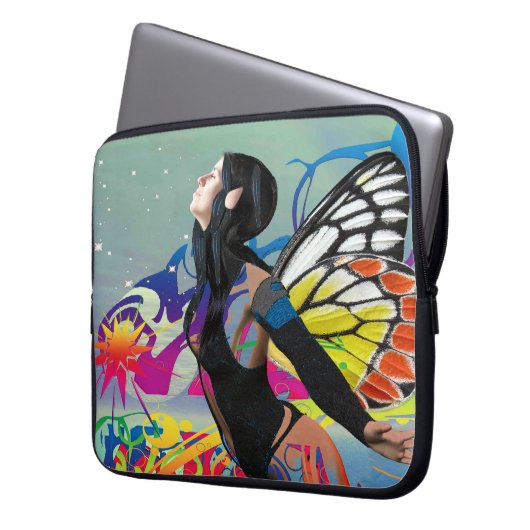 Magischer Star Laptopschutzhülle (Vorderseite Links)