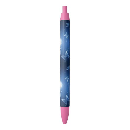 magischer Stift blaue Tinte der Schmetterlinge (Vorderseite Vertikal)