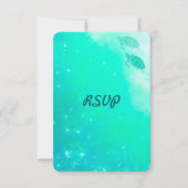 Magischer Strand oder Hochzeit am Meer RSVP Karte (Vorderseite)