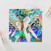 Magischer Tanz Karte (Vorderseite/Rückseite Beispiel)