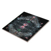 Magischer Tempel Visionäre Keramik Fliese (Seite)