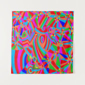 Magischer Trance-2-Teppich Wandteppich (Vorderseite (Horizontal))