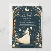 Magischer Traum Mystical Stars Moon Brautparty Einladung (Vorderseite)